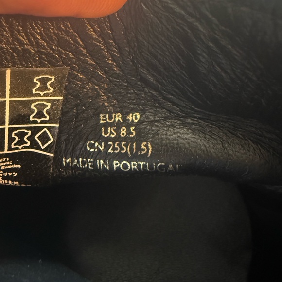 Balmain & H&M Black suede Ankle Boots Sz eur 40, US 8.5 No Box. Never Used. - Picture 7 of 7